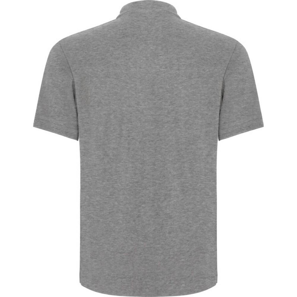 Maglietta Polo Maniche Corte Adulto Unisex Roly Centauro Premium Grigio Di Marna 2/4