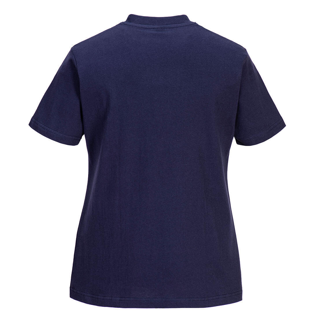 Womens/Ladies Plain TShirt (Navy) 2/2