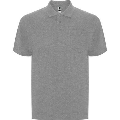 Unisex volwassen centauro premium poloshirt met korte mouwen (marineblauw)