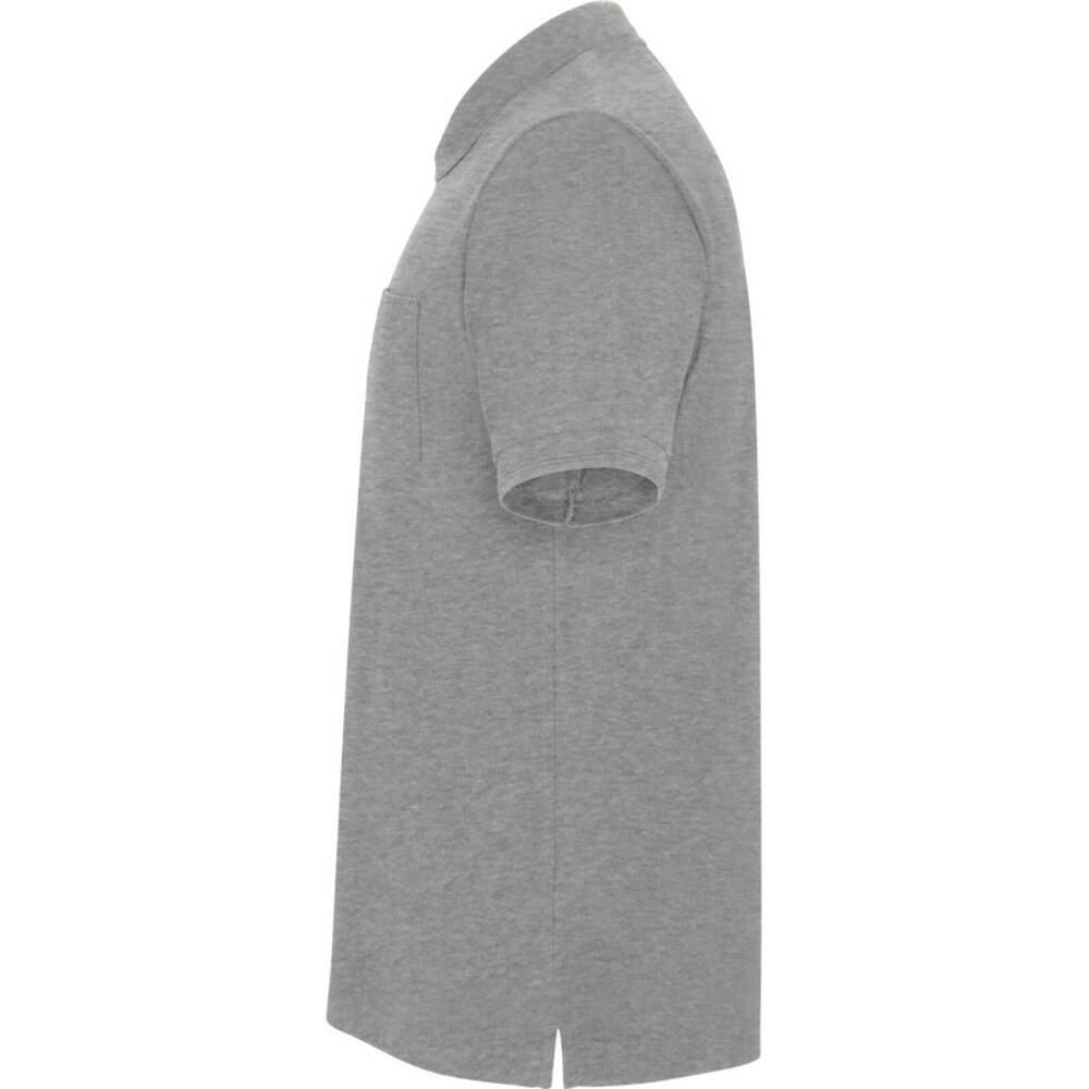 Maglietta Polo Maniche Corte Adulto Unisex Roly Centauro Premium Grigio Di Marna 4/4