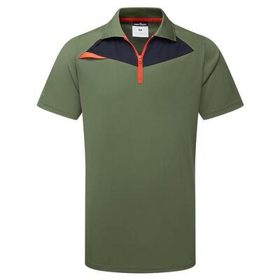 Heren dx4 poloshirt (mosgroen)