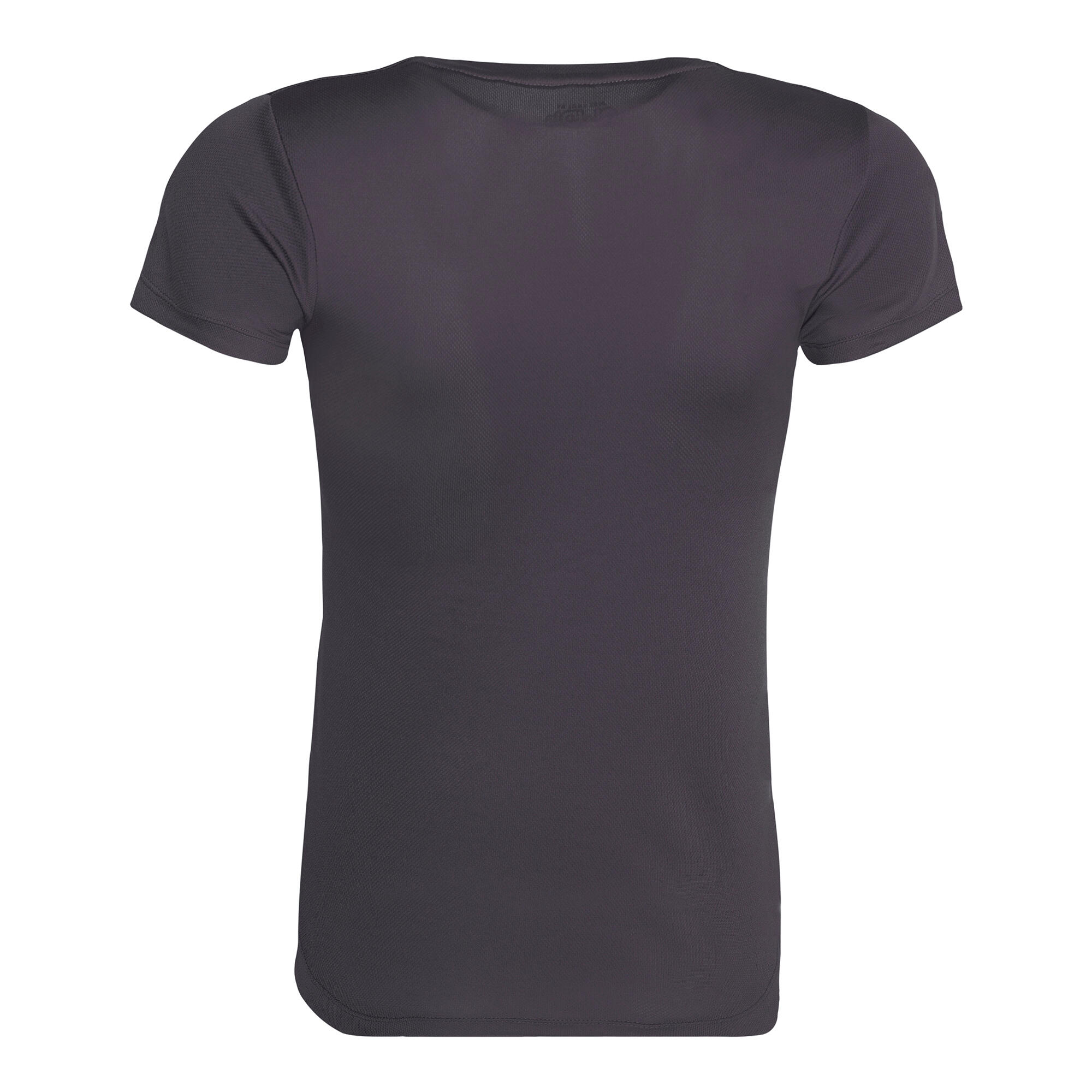 Just Cool Sport TShirt unifarben Damen Anthrazit 2/2