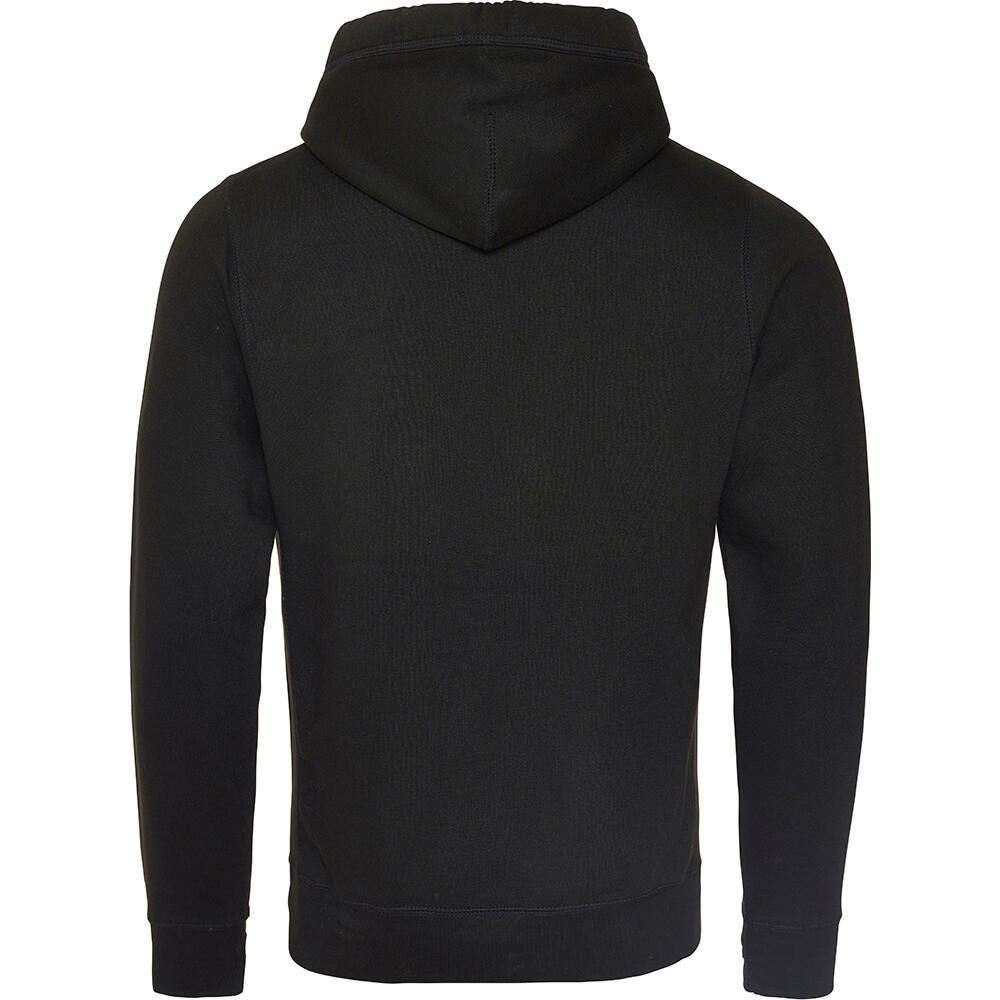 Cross Neck Kapuzenpullover Herren Schwarz 2/2