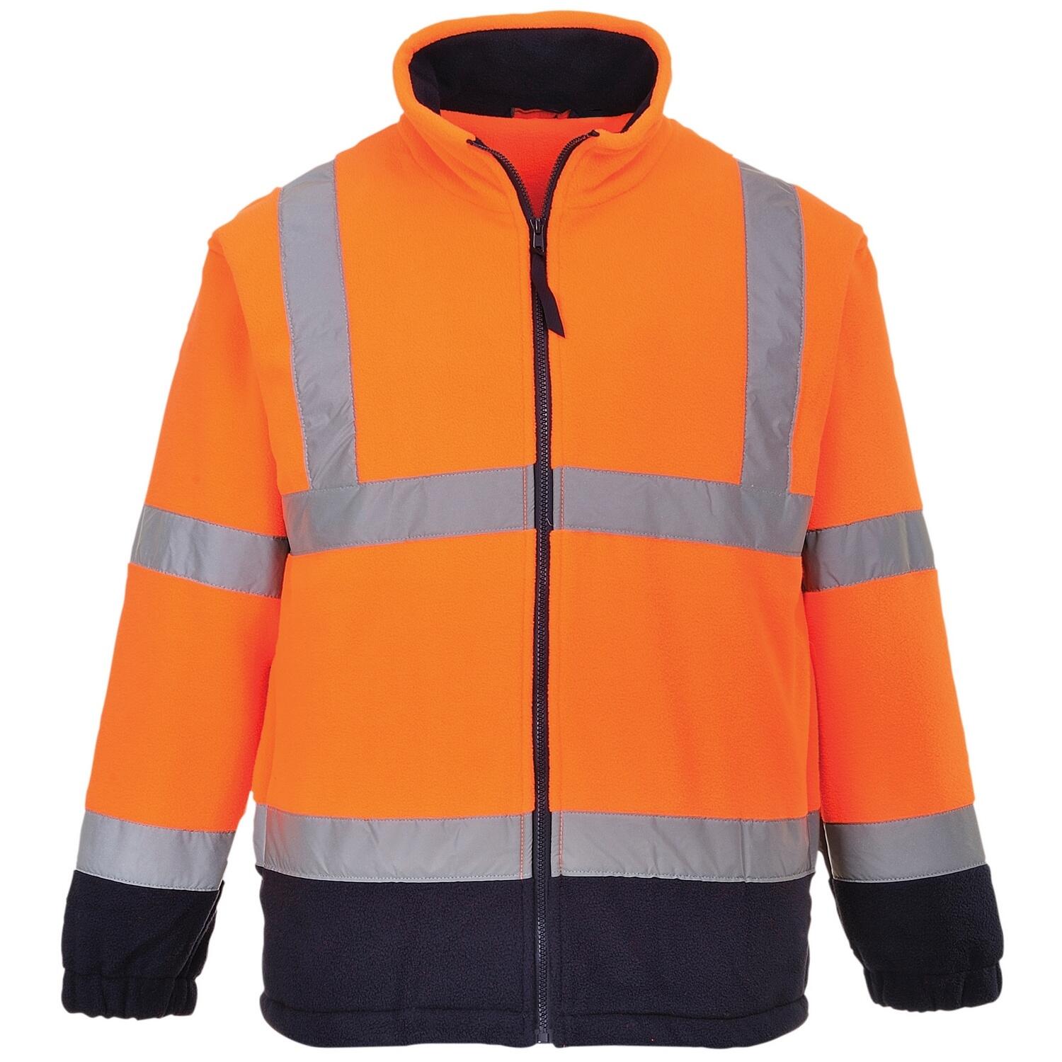 orange / navy blue
