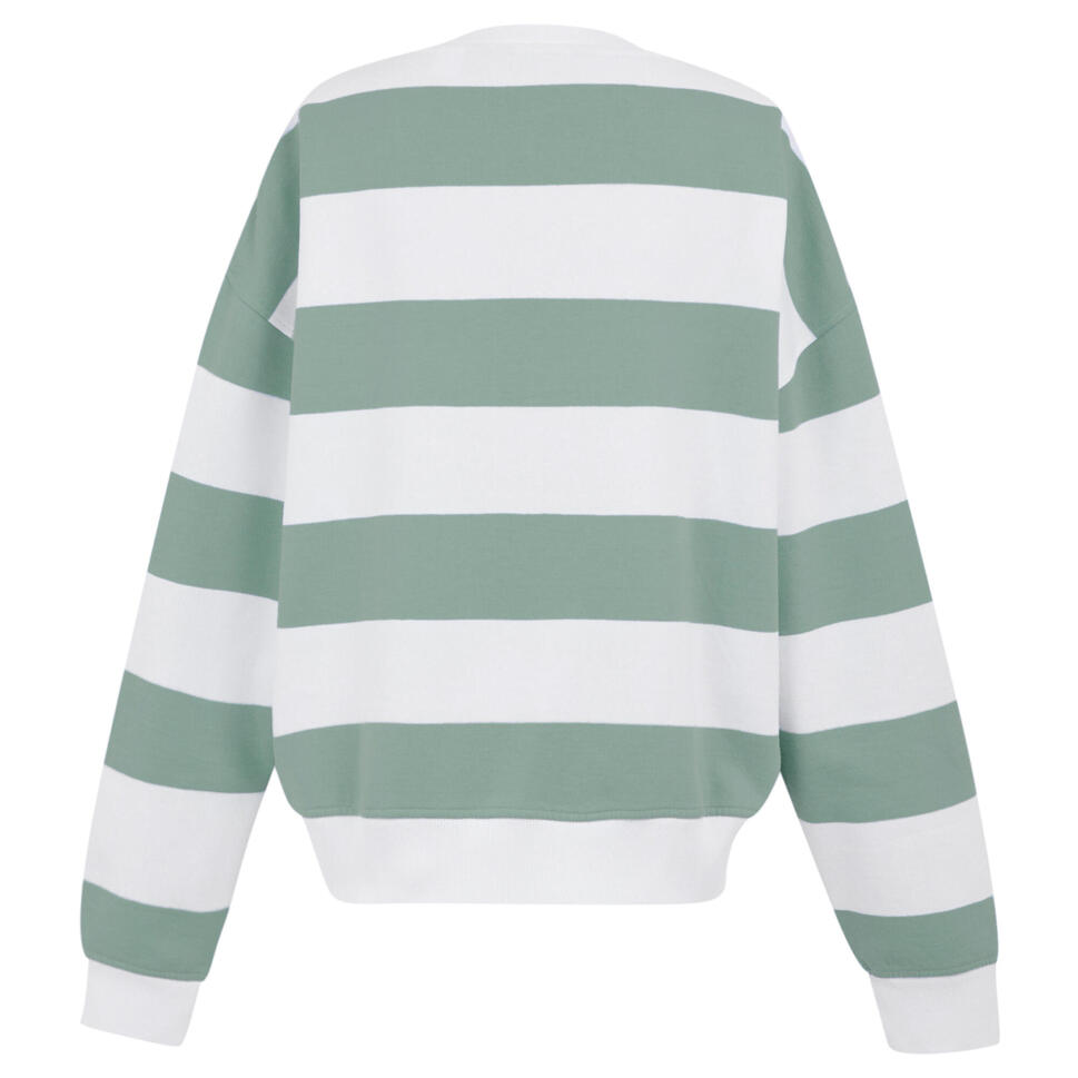Damski Sweter Z Dekoltem W Szpic Avika II Stripe