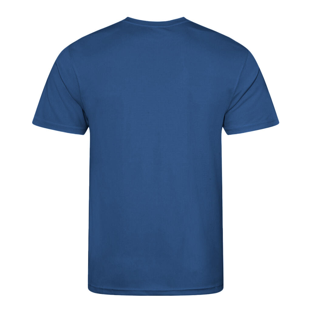 Just Cool Mens Performance Plain TShirt (Ink Blue) 2/2