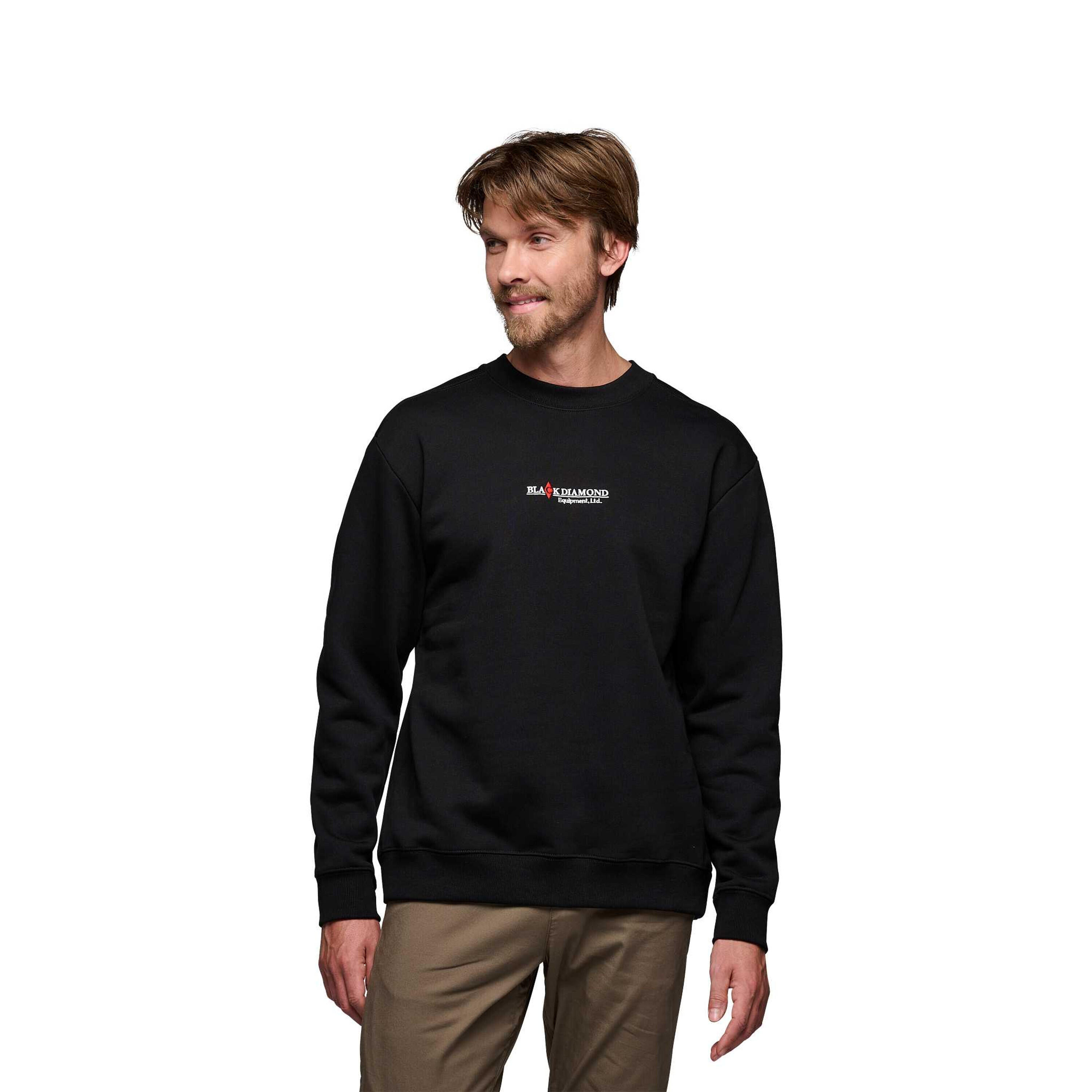 Sweatshirt col rond Black Diamond Heritage Wordmark 2/3