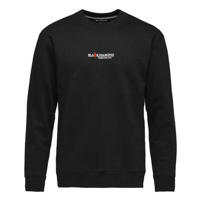Sweater met ronde hals black diamond heritage wordmark