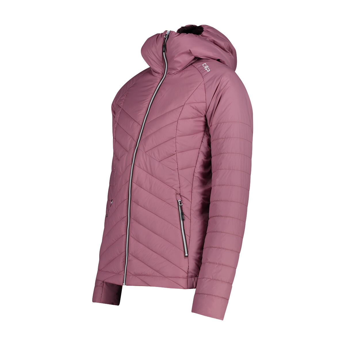Plumífero con capucha para mujer CMP 2/3