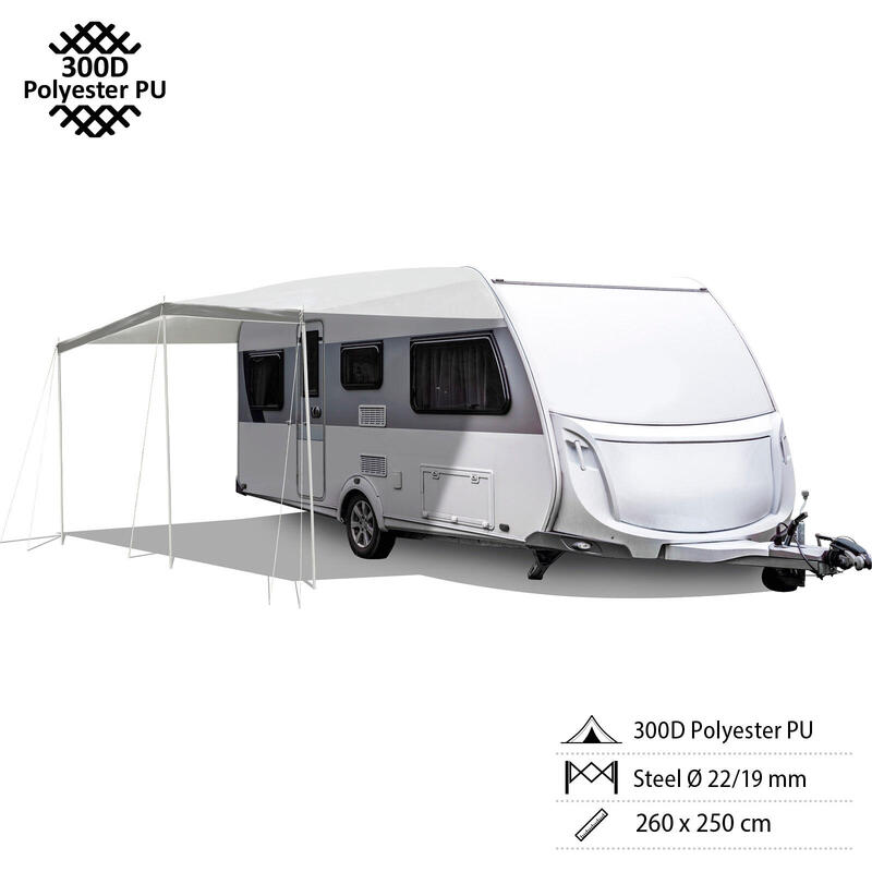 Voile d'ombrage CaraShade Camping Bus Auvent solaire Caravane Marquise Keder