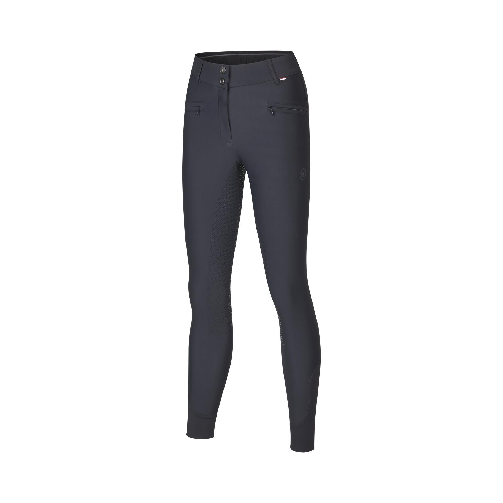 KINGSLAND Kingsland Klkerry Dames Naadloze Full Grip Rijbroek Blauw -