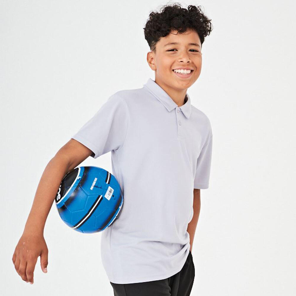 Polo SPORT Enfants (Blanc) 4/4