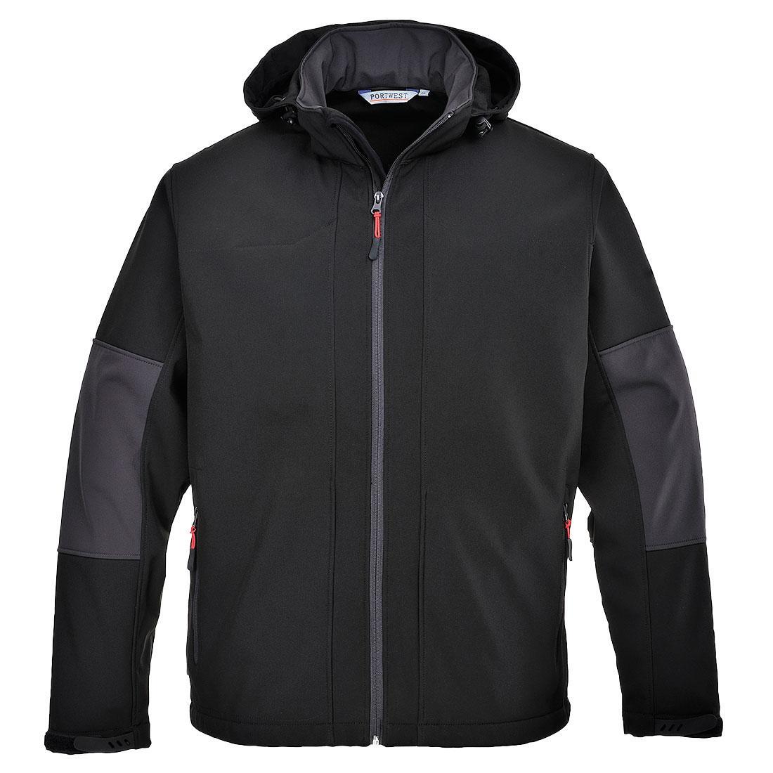 Męska Kurtka Soft Shell Z Kapturem
