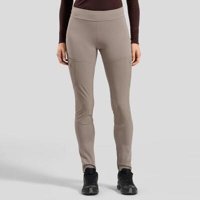 ODLO Ascent Damen High-Waist Wanderlegging Grau