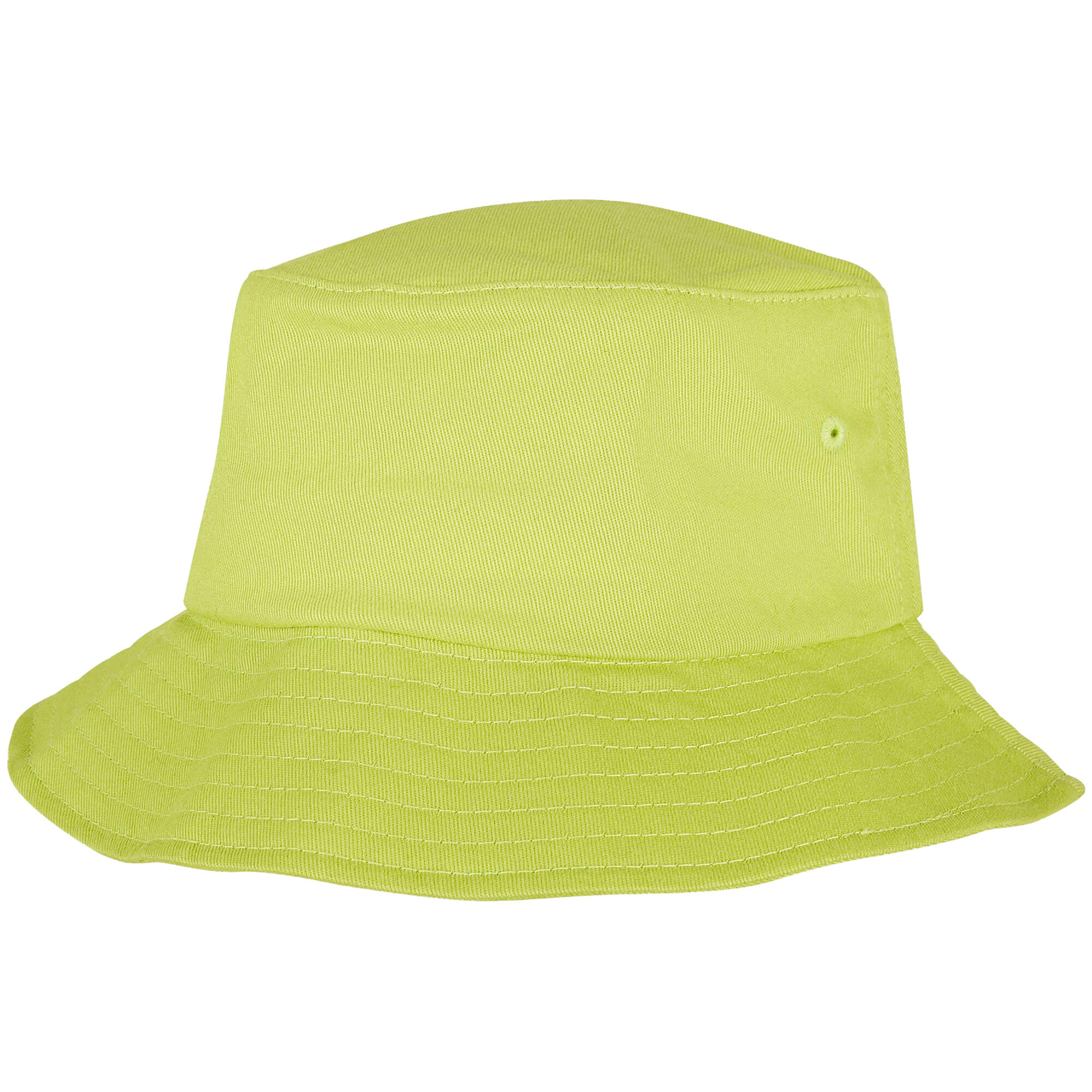 Cappello A Secchiello Flexfit Verde Fluorescente 3/3