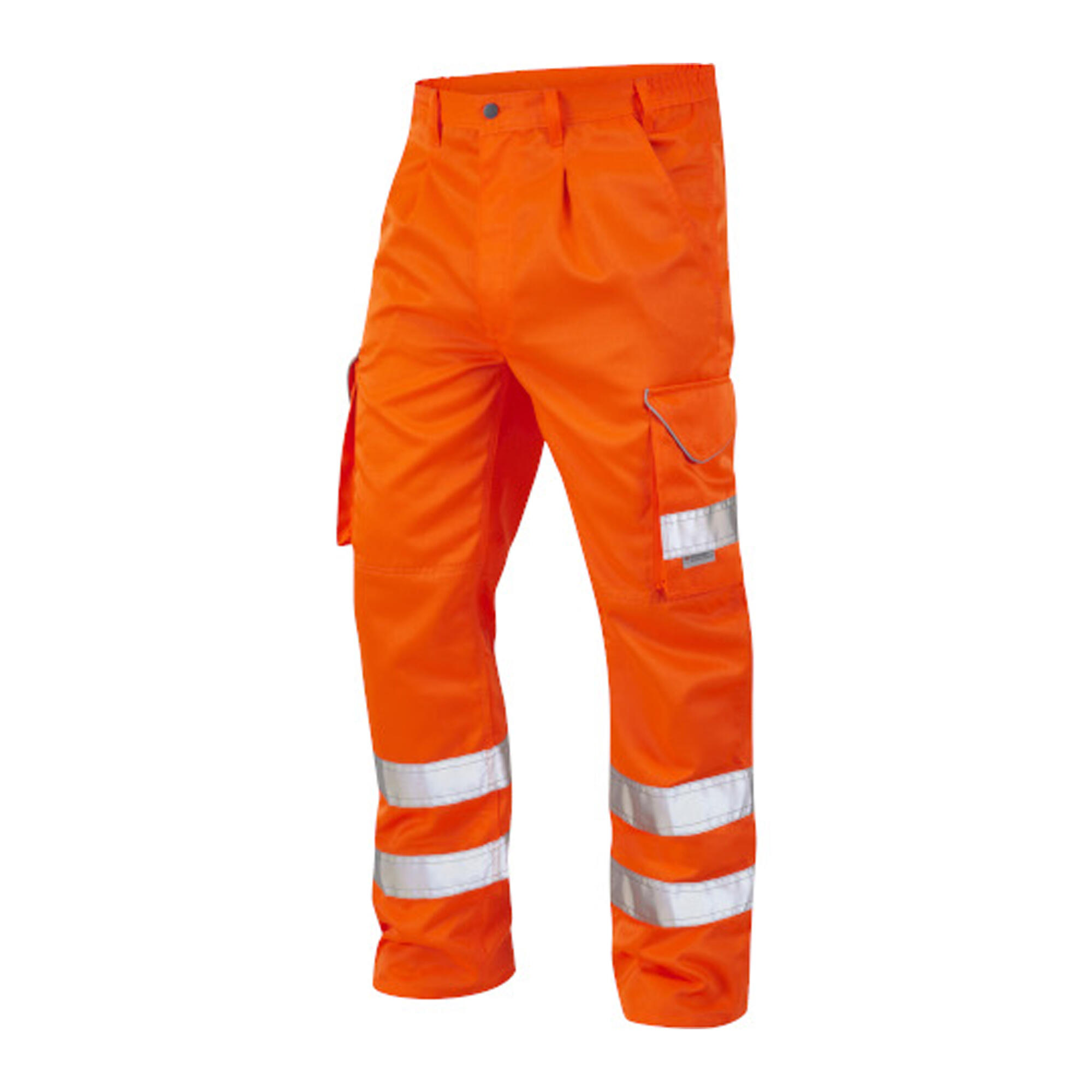 Pantalon Cargo Haute Visibilité (Orange) 2/2