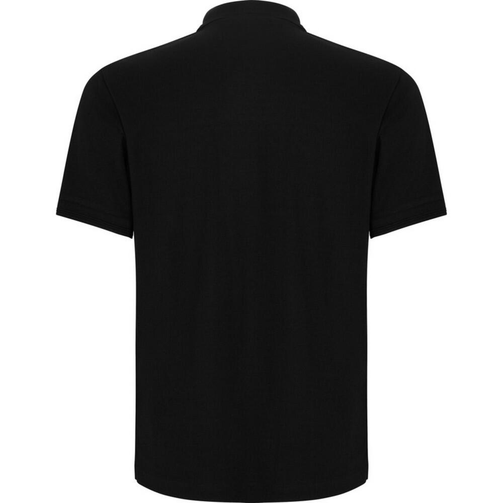 Unisex Volwassen Centauro Premium Poloshirt met Korte Mouwen (Massief zwart) 2/4