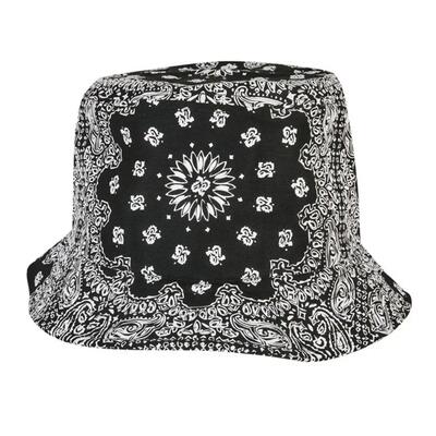 Cappello A Secchiello Bandana Flexfit Nero