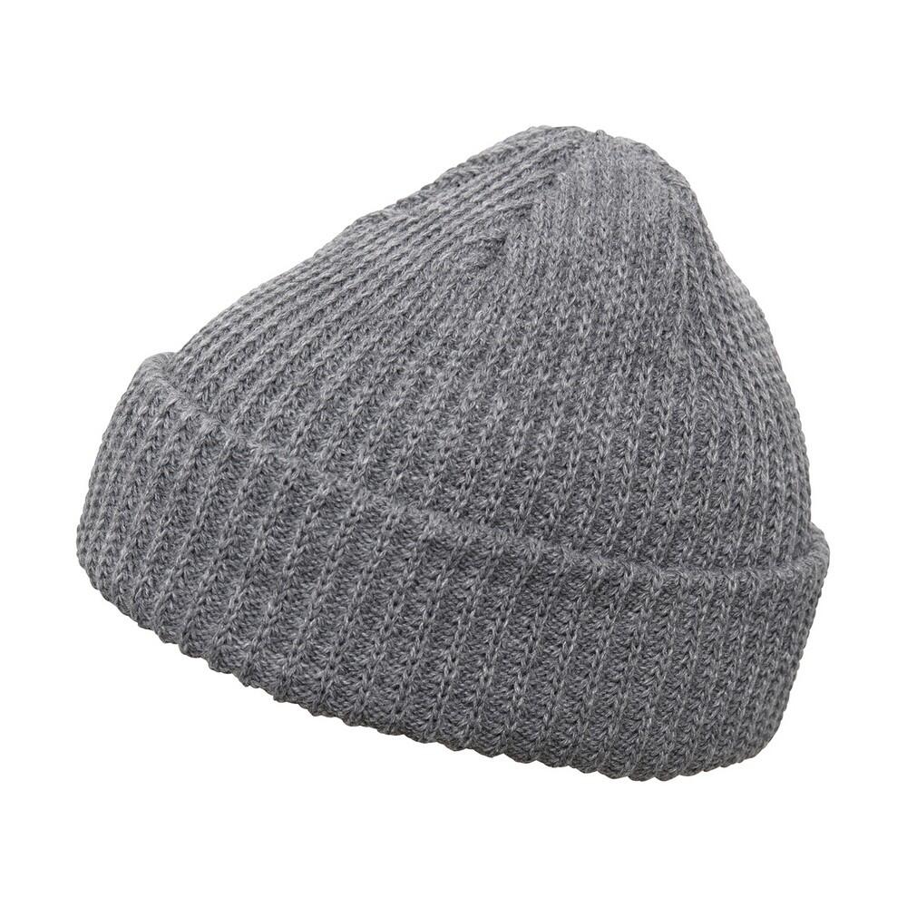 Gorro Malha Canelado (Cinzento Mesclado) 2/2