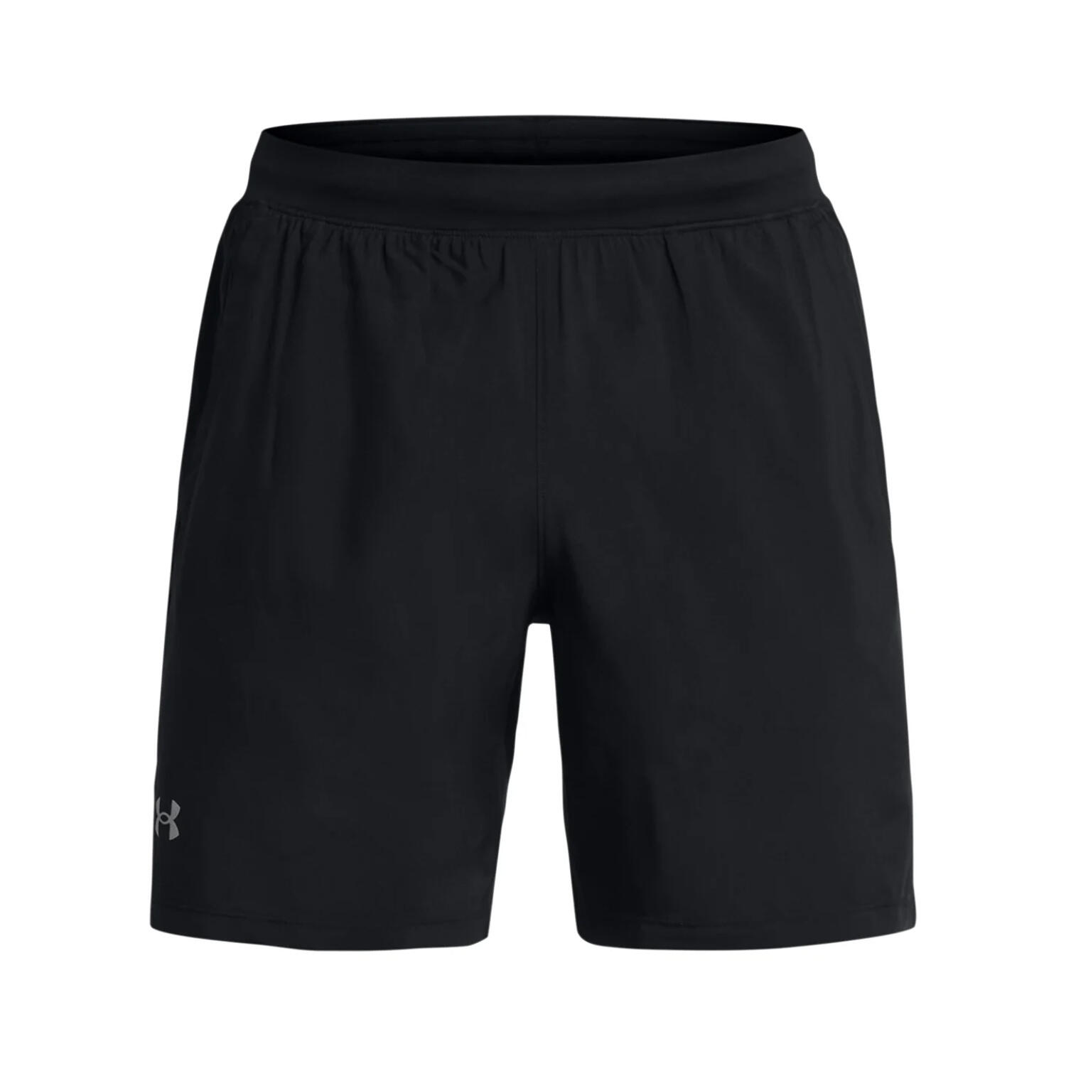 Mens Launch Shorts (Black/Reflective Black) 1/3