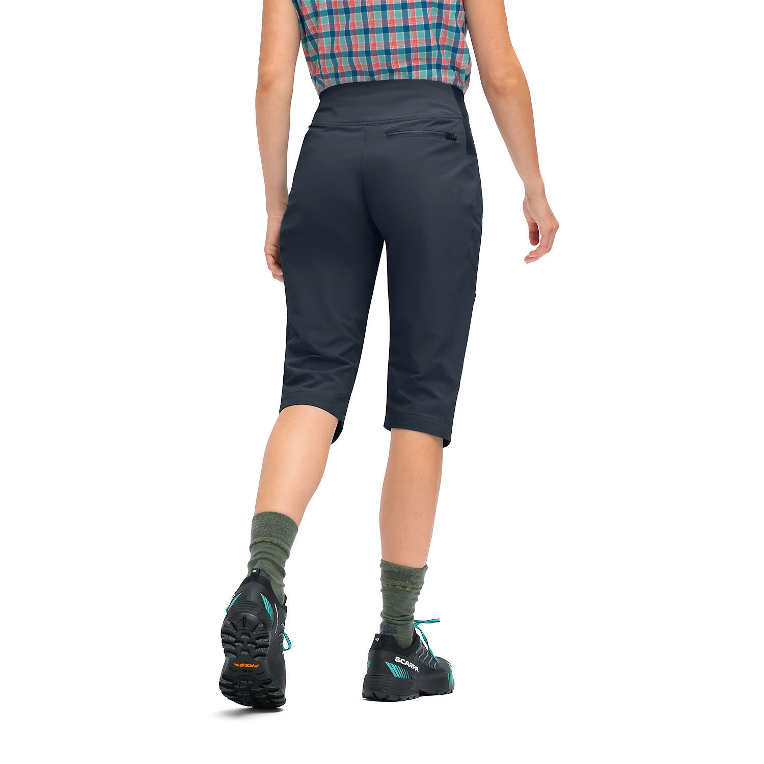 Pantalón de senderismo slim mujer Maier Sports Capri Vario 4/5