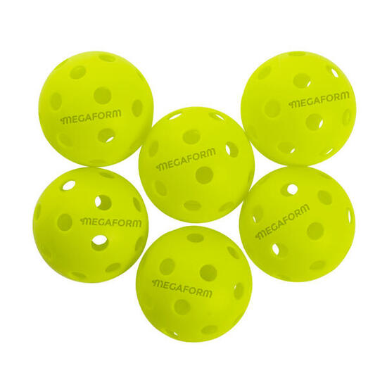 Balles de Pickleball Megaform Indoor 2023 (x6)