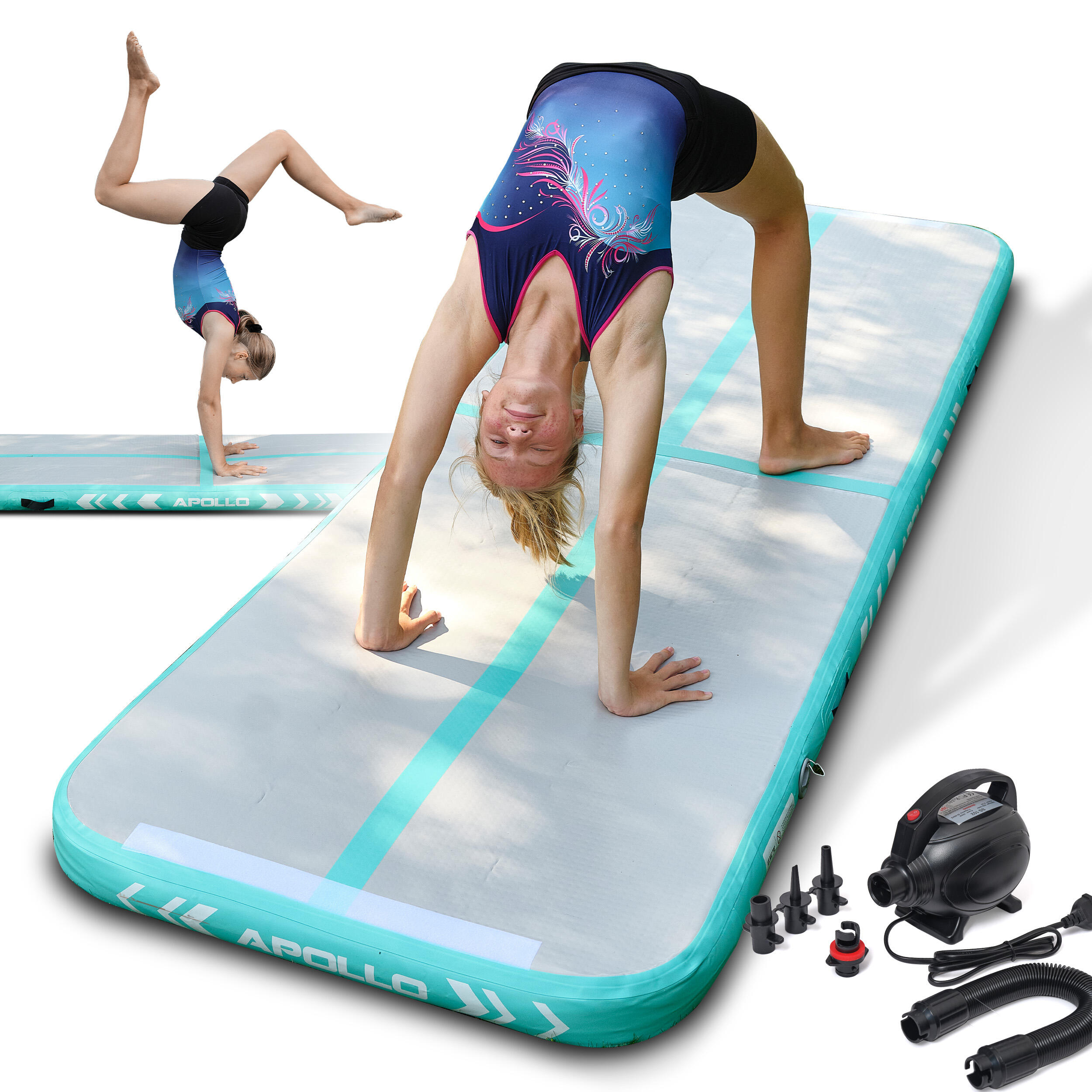 APOLLO Air Mat Pro - Materassino Gonfiabile per Bambini e Adulti
