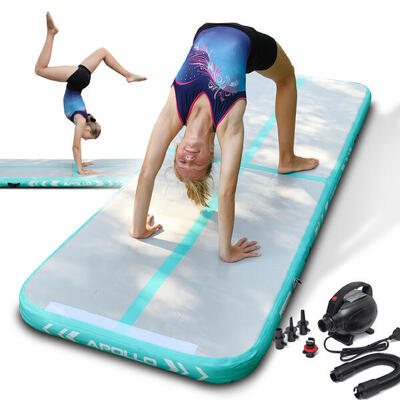 Air Mat Pro - Air Track aufblasbare Gymnastikmatte für Erwachsene und Kinder