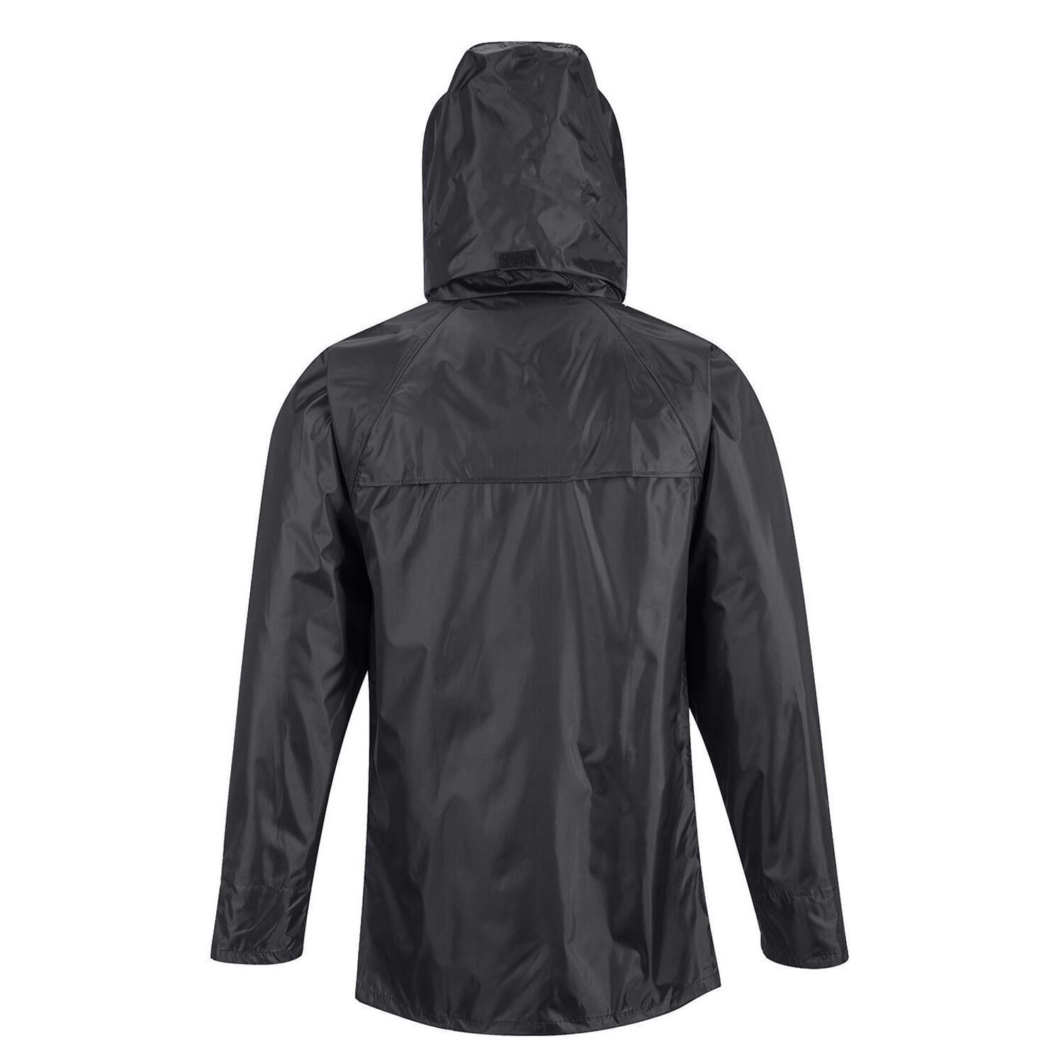 Unisex Adult Classic Raincoat (Black) 2/3