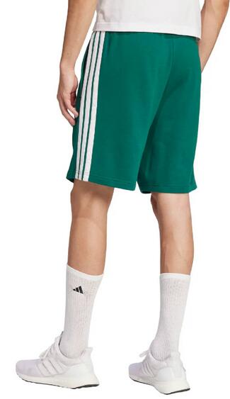 Pantaloncino uomo adidas 3-stripes - verde 2/3