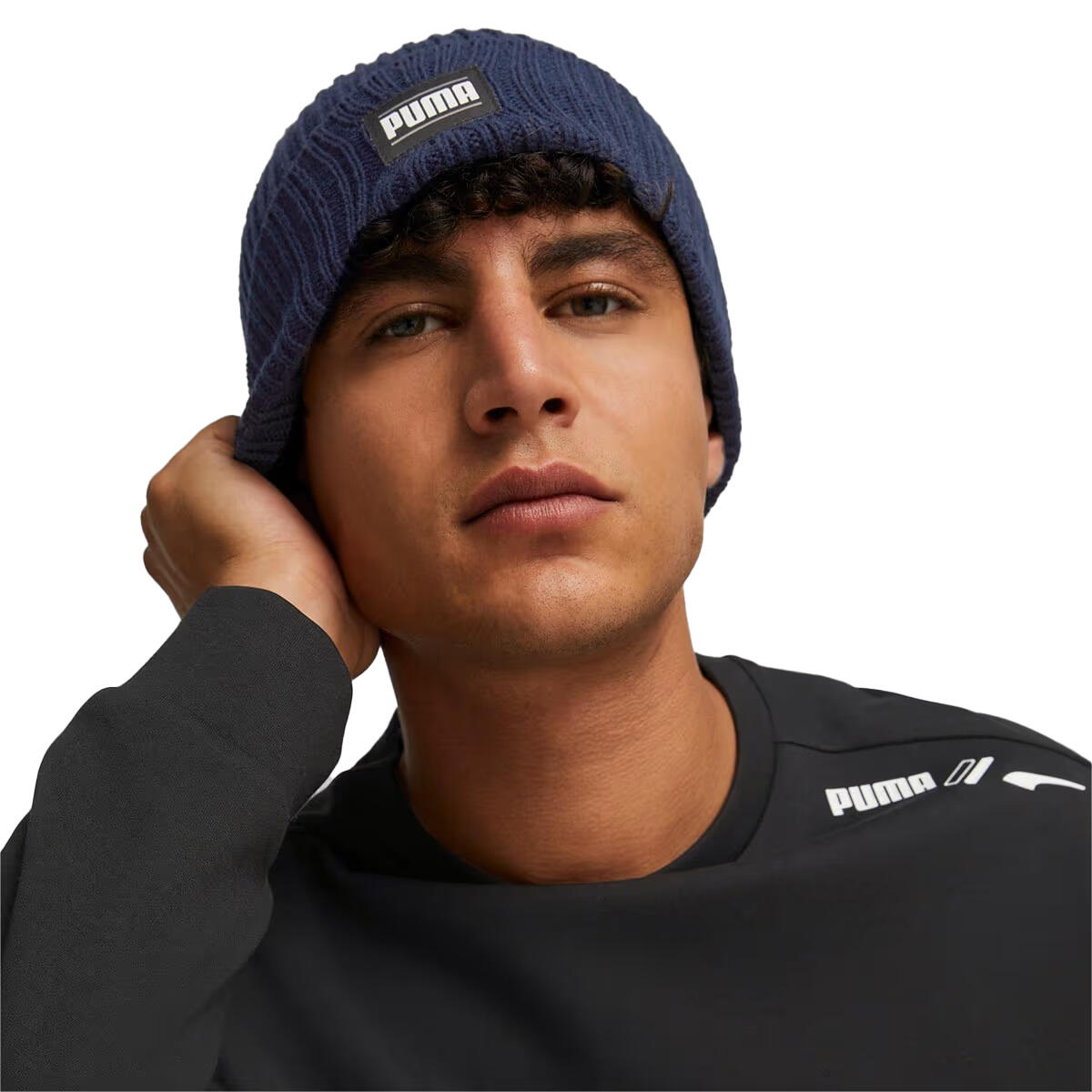 Berretto A Costine Puma Classic Blu Navy 3/3