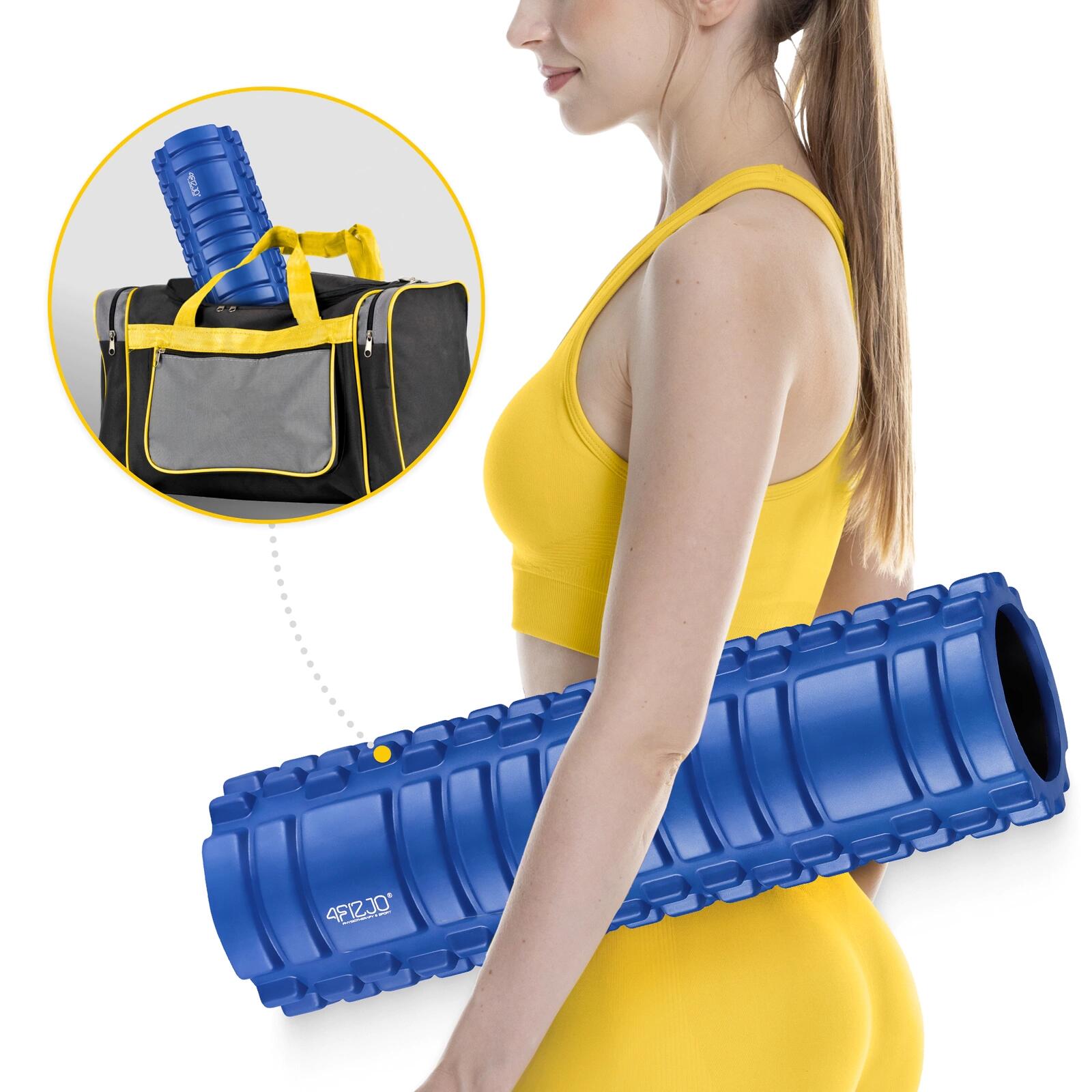 Foam roller EVA trigger point schiena e gambe 45 cm 4FIZJO 7/7