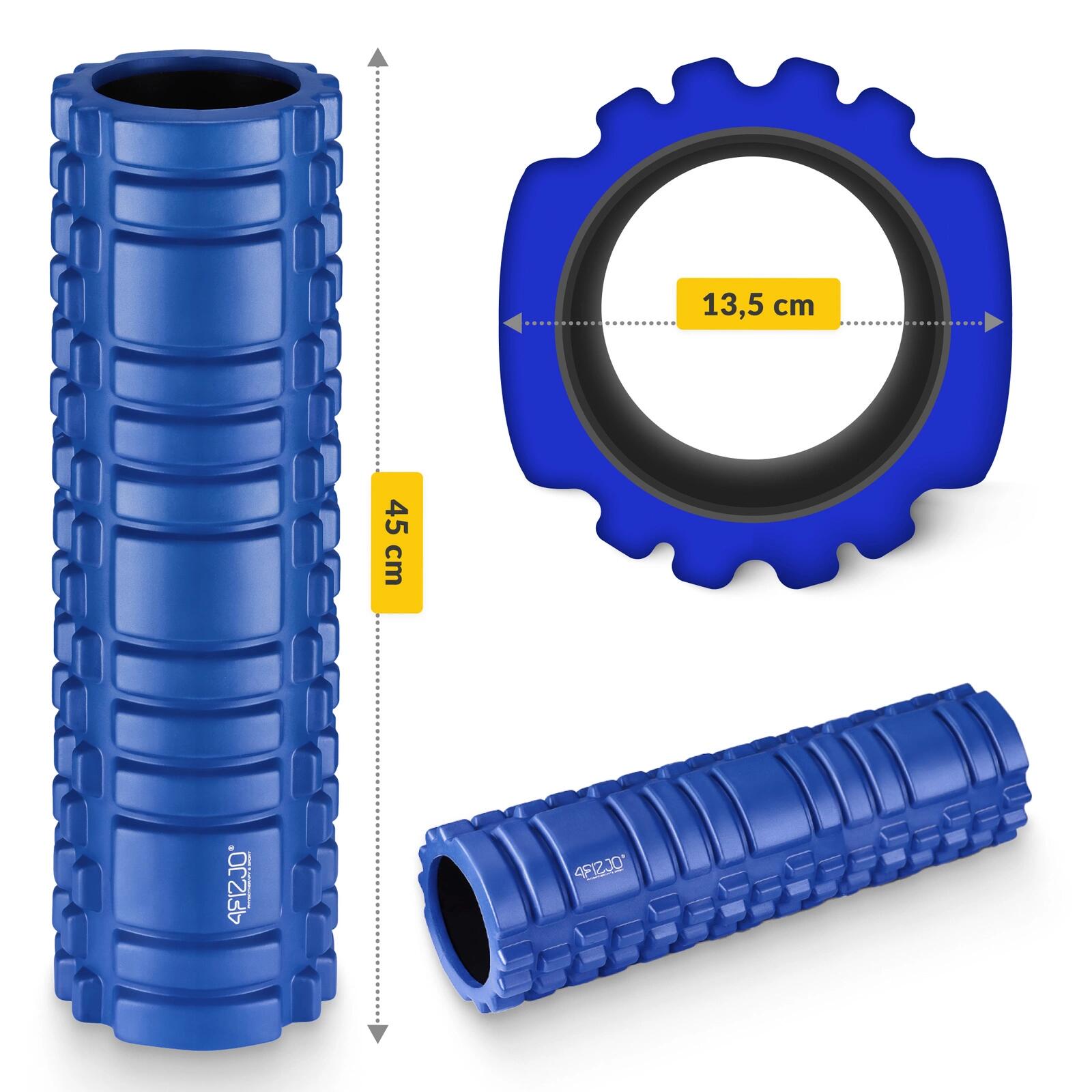 Foam roller EVA trigger point schiena e gambe 45 cm 4FIZJO 4/7