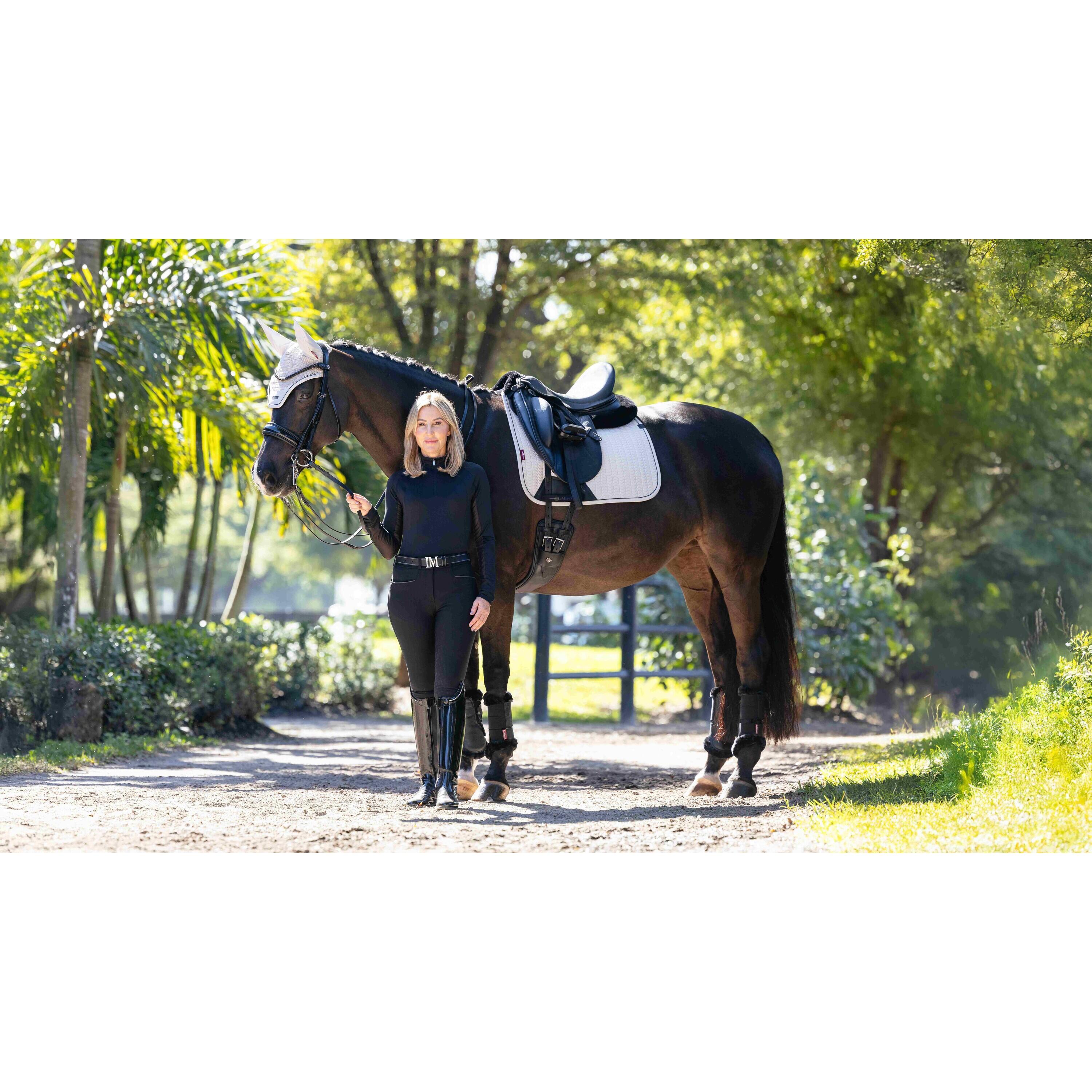 Dressuurmat voor paarden LeMieux Finesse 3/3