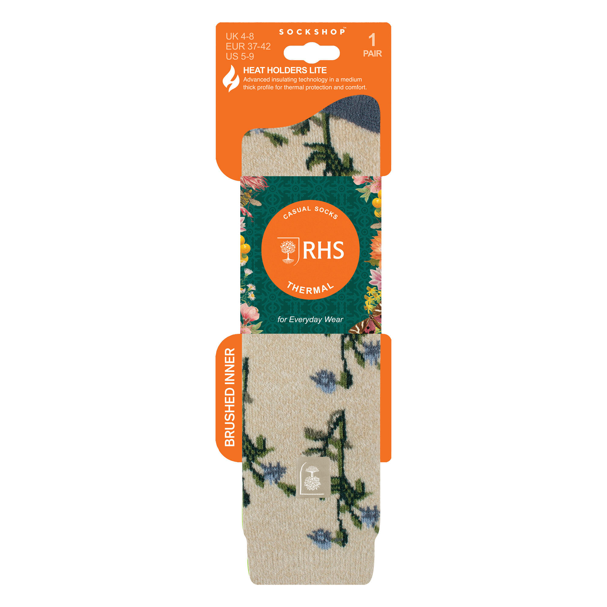 Long Wellington Boots Socks For Women | Floral Welly Socks 2/6