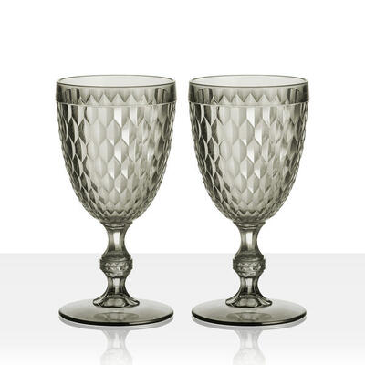 Wijnglas set coralux camping reis rode wijn kristalglas 400 ml