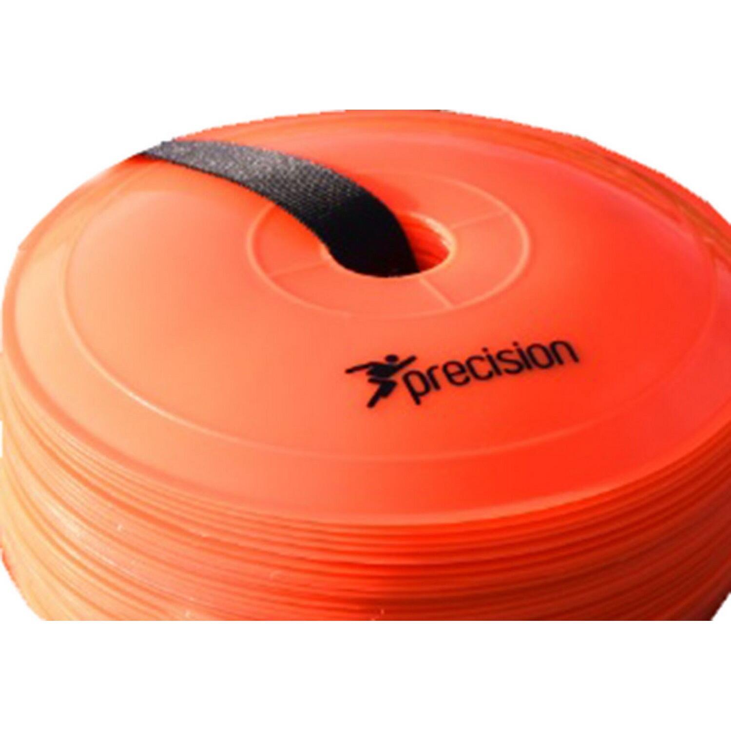 PRECISION Flat Markers (Pack Of 40) (Orange)