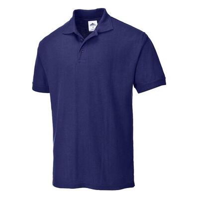 Heren napels poloshirt (marine)