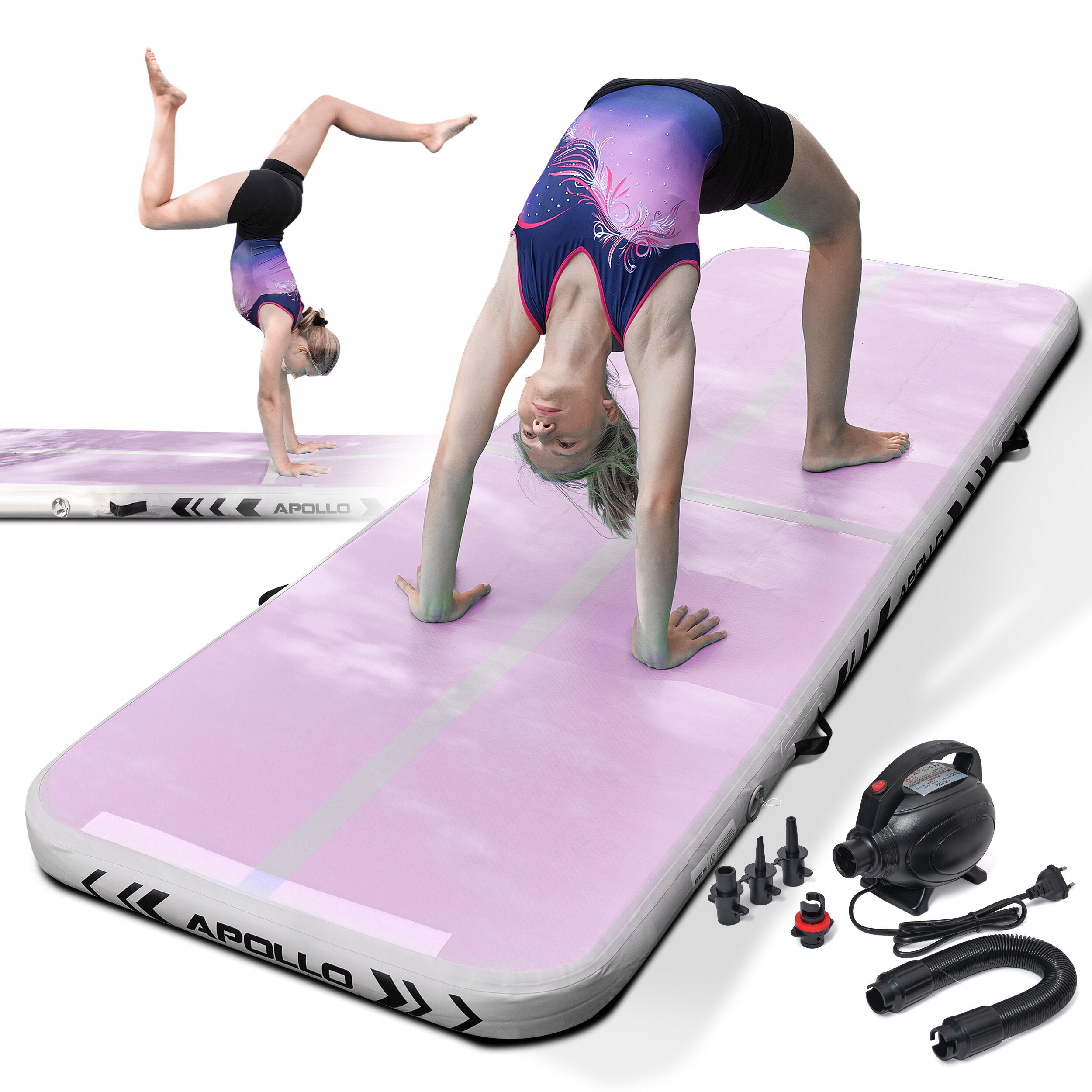 APOLLO Air Mat Pro - Materassino Gonfiabile per Bambini e Adulti