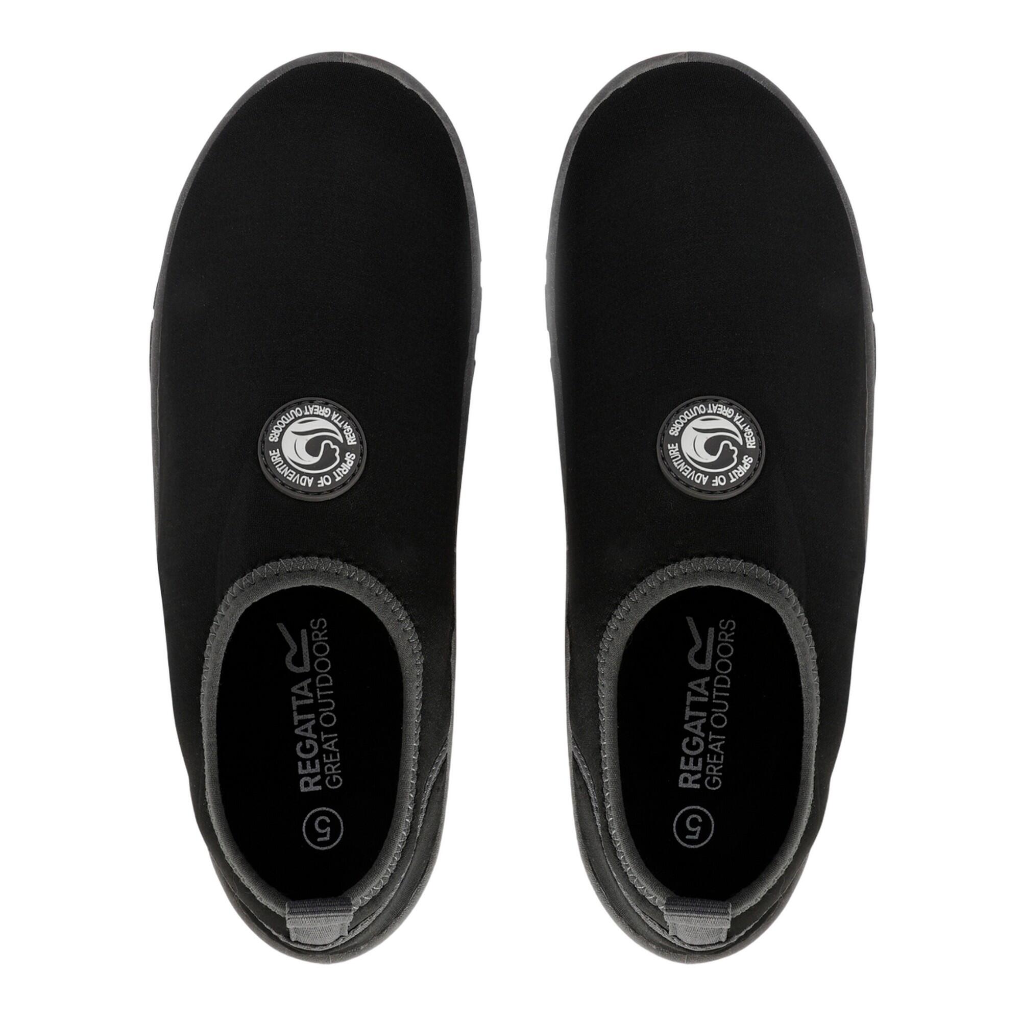 Childrens/Kids Jetty Water Shoes (Black) 4/5