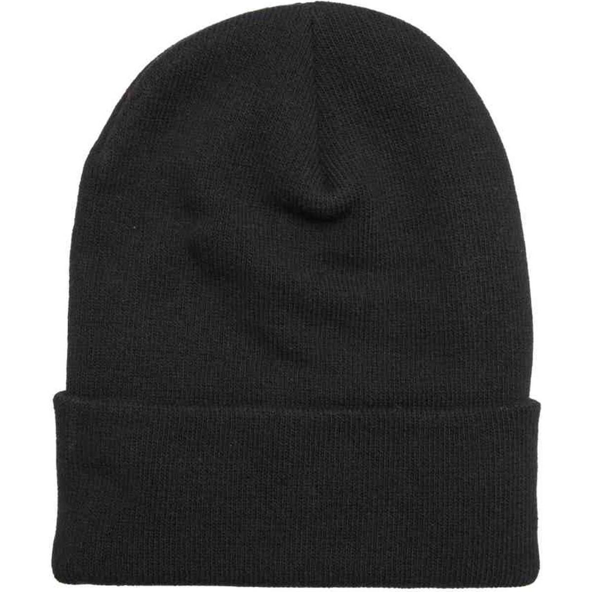 Gorro comprido orgânico pesado (Preto) 2/2