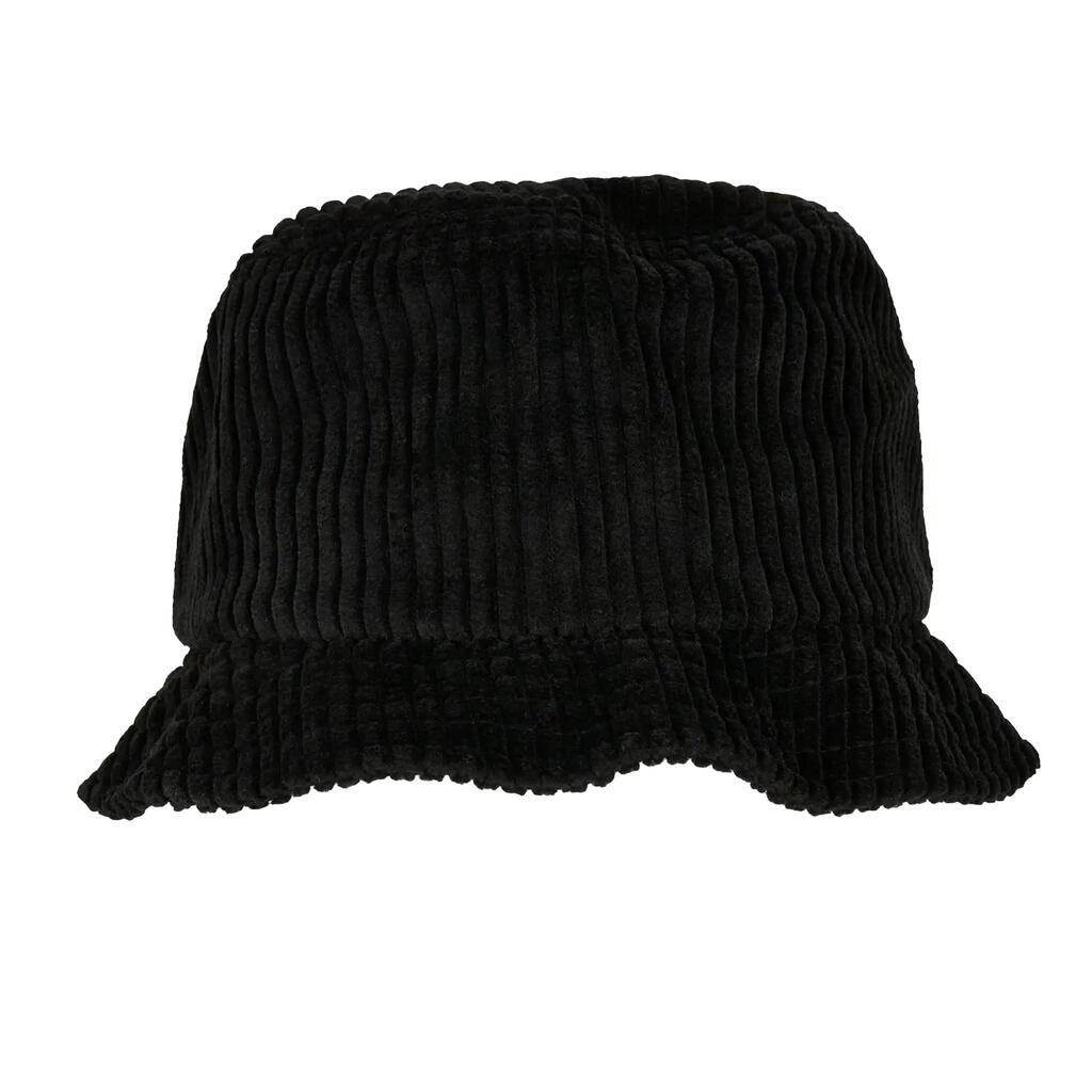 Corduroy Bucket Hat (Black)