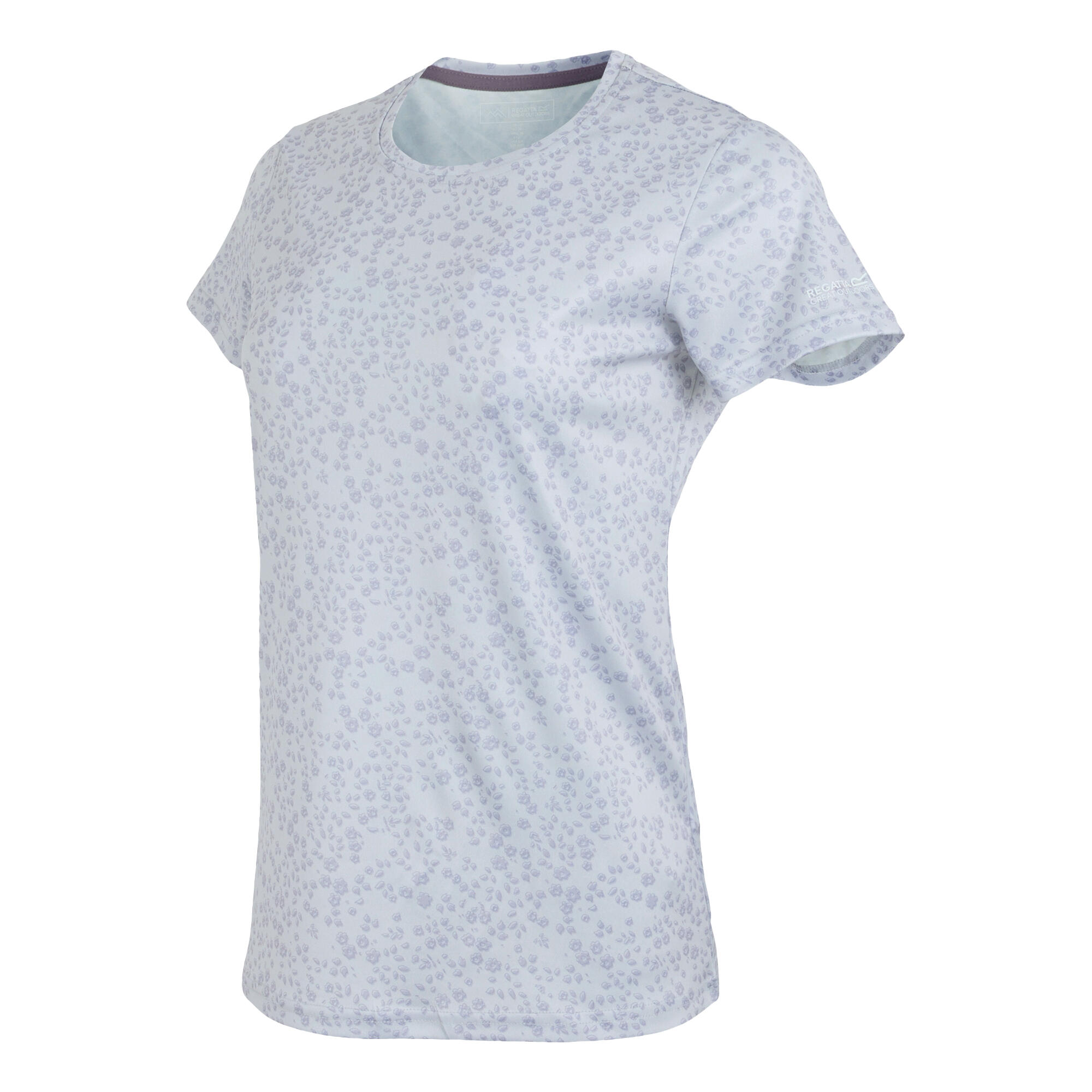 Maglietta Donna Regatta Josie Gibson Fingal Edition Cenno Di Lilla Prato 3/4