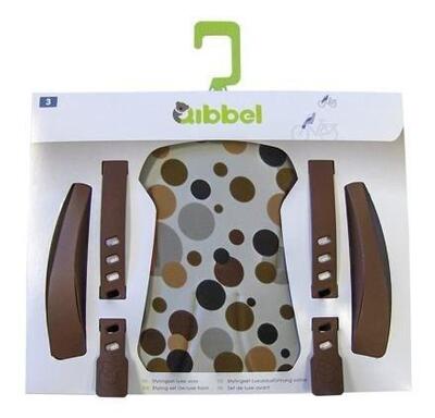 Qibbel luxe achter dots bruin styling set