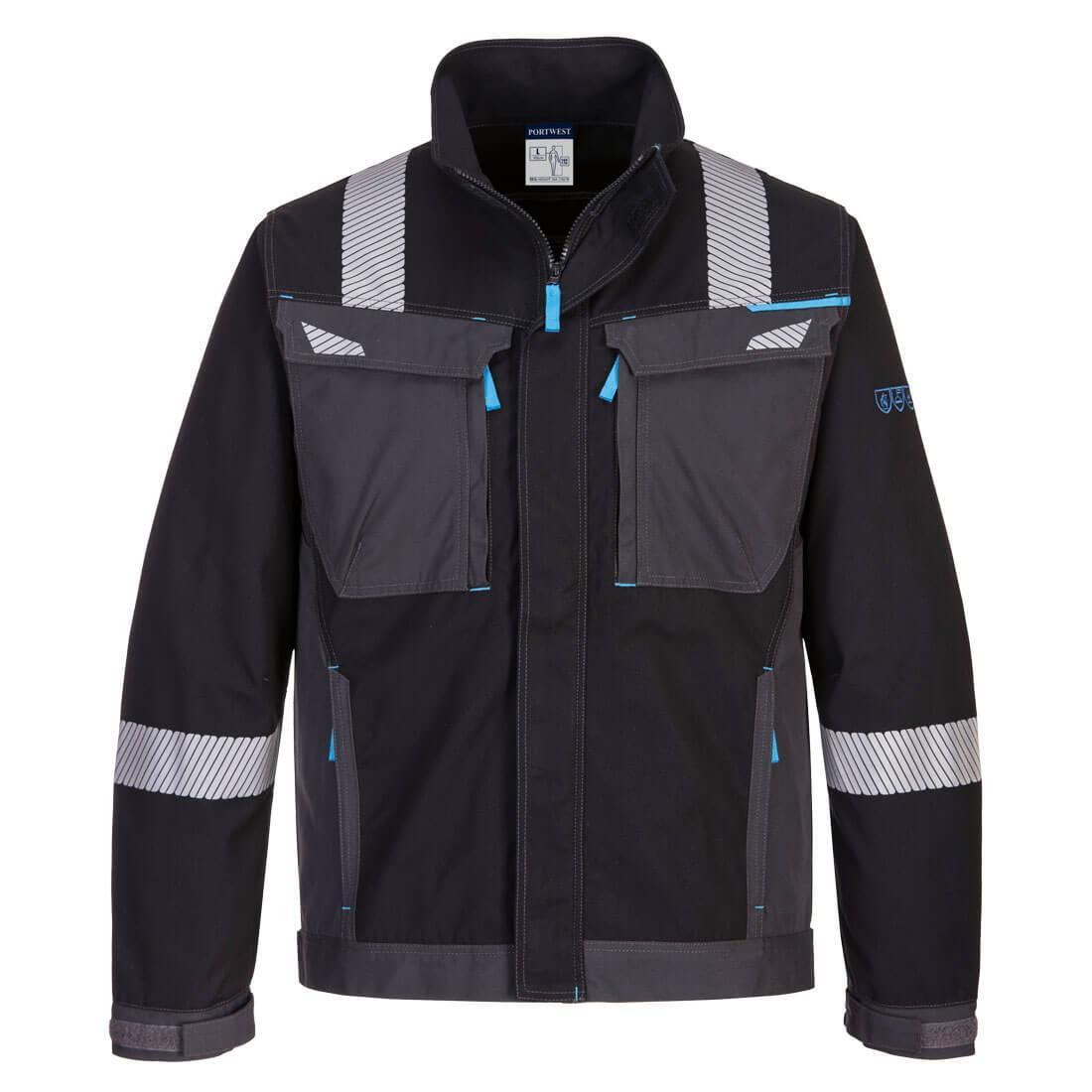 Mens WX3 Flame Resistant Work Jacket (Black) 1/1