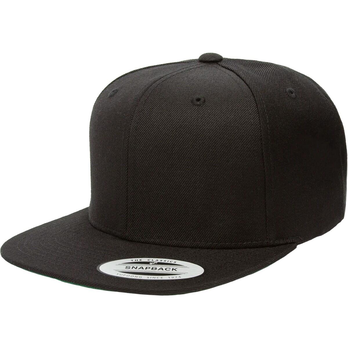Boné clássico com fecho de correr para bebé (Preto) 3/3
