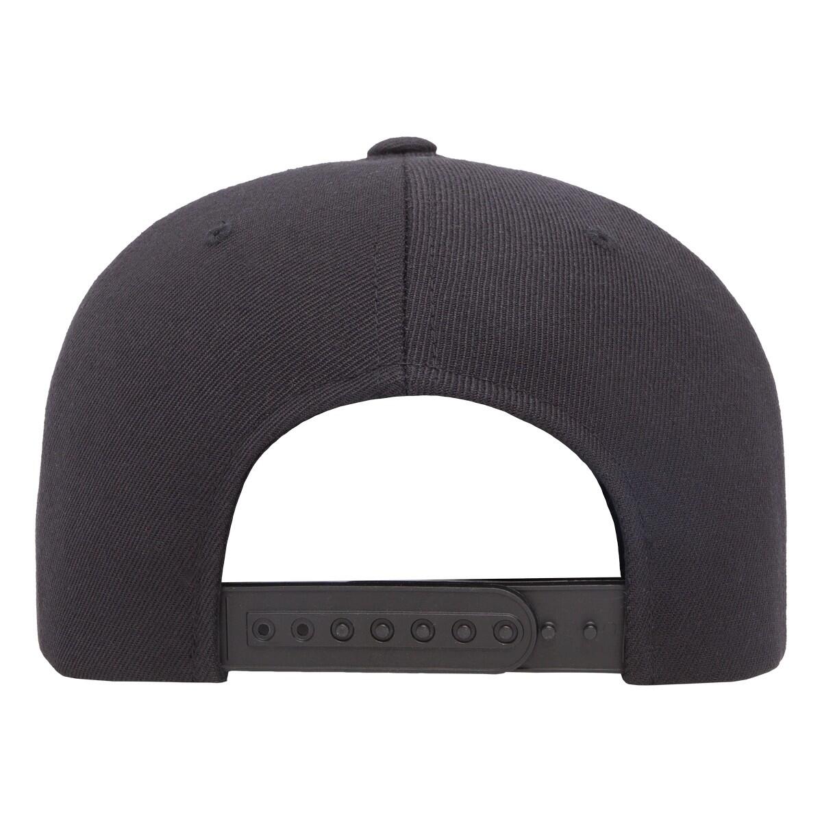 Boné clássico com fecho de correr para bebé (Preto) 2/3