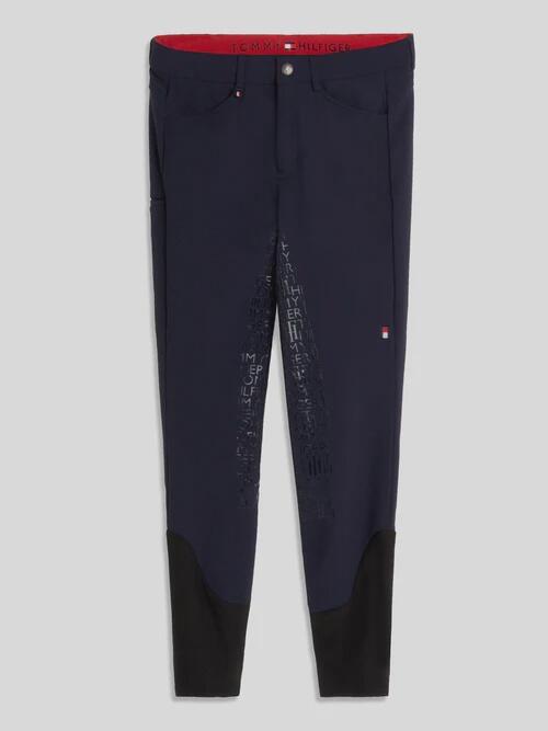 TOMMY HILFIGER EQUESTRIAN Tommy Hilfiger Equestrian Heren Rijbroek Fullseat Pro Desert Sky Blauw