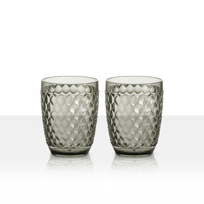 Campingglazen set van 2 coralux reis drinkglas water wijnglas 350 ml