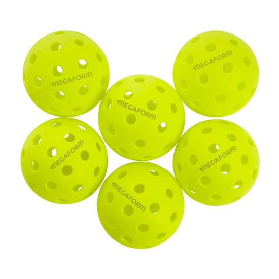 Balles de Pickleball Megaform Outdoor 2023 (x6)
